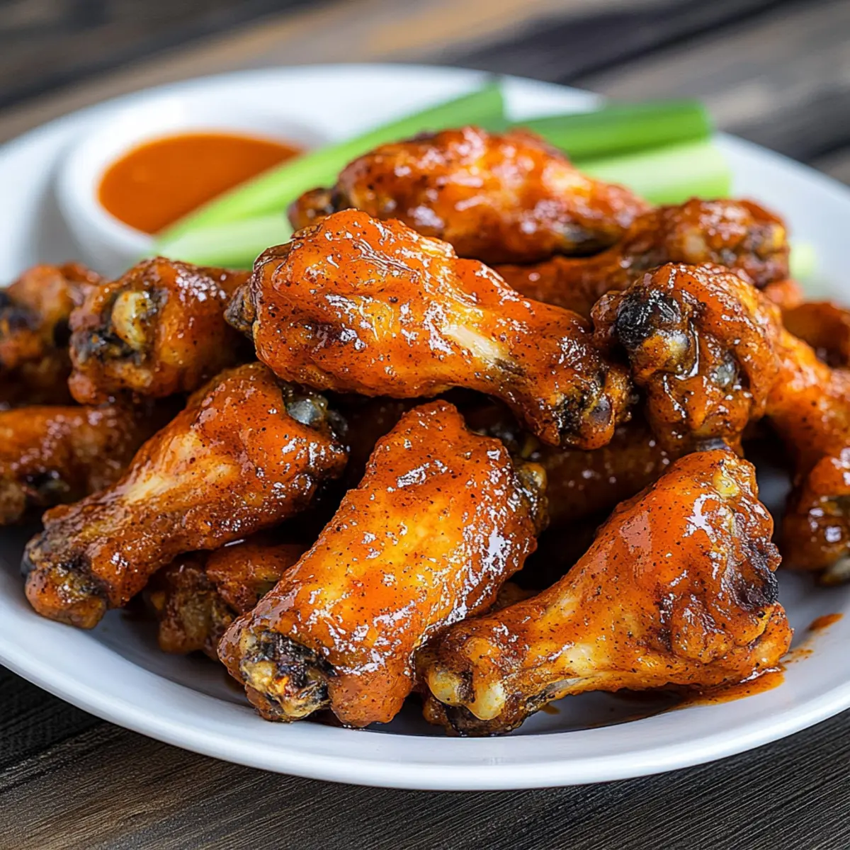 Crispy Smoked Buffalo Wings That Will Wow Your Taste Buds