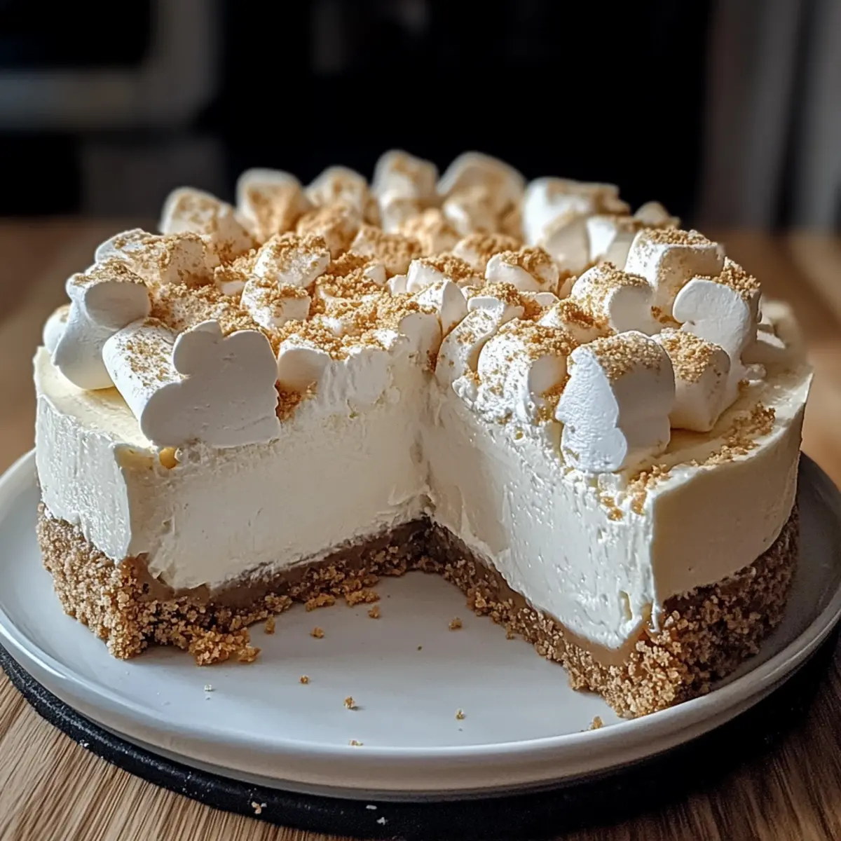 Creamy Marshmallow Cheesecake: No-Bake Delights Await