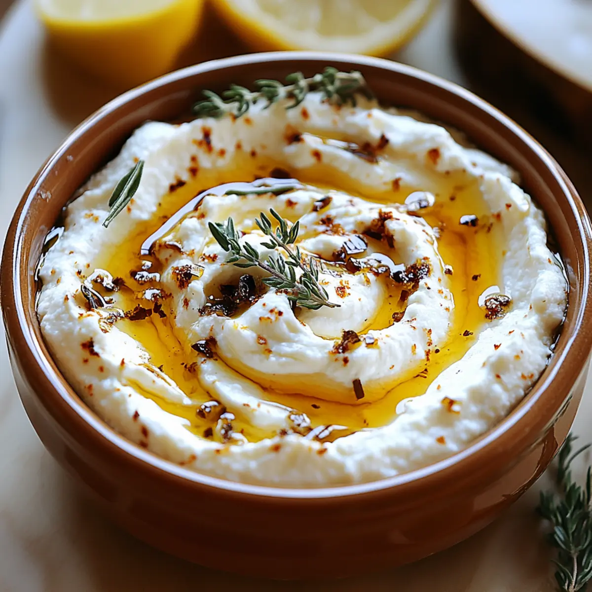 Creamy Spicy Ricotta Dip with Hot Honey to Impress Guests