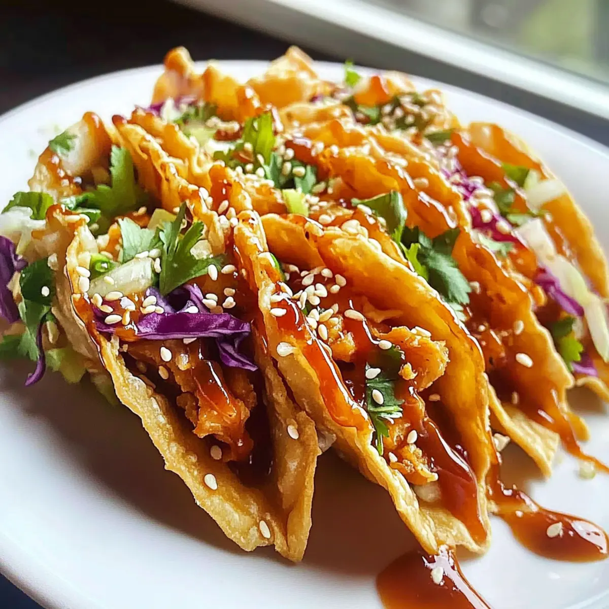 Crispy Chicken Wonton Tacos for a Flavor-Packed Taco Night
