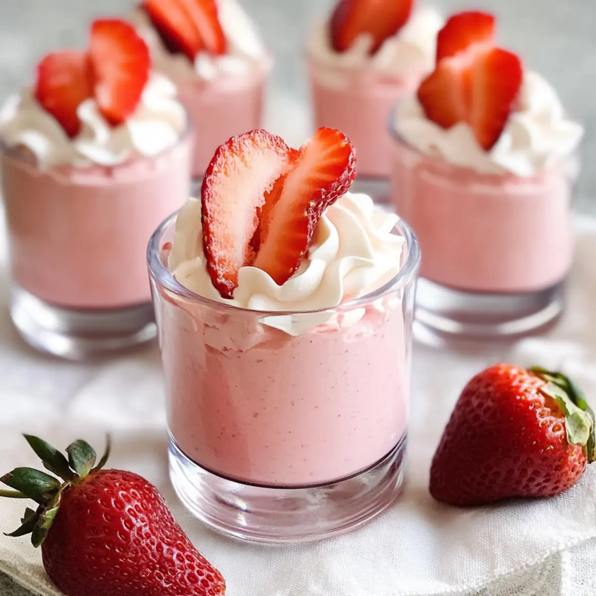 Light and Fluffy Strawberry Mousse Made in Minutes