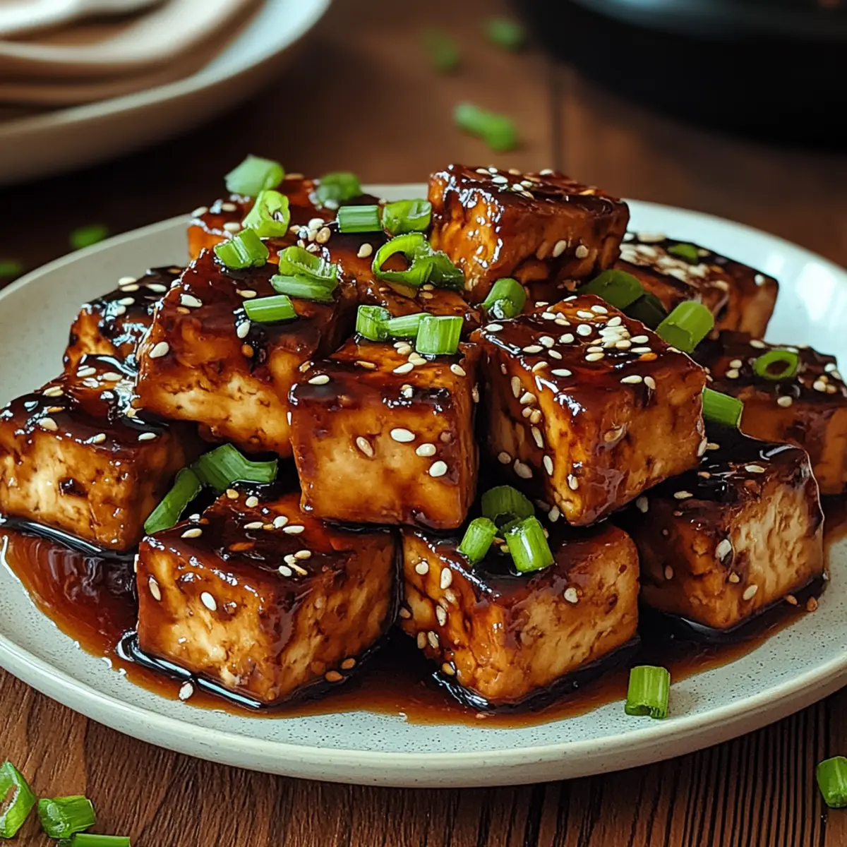 Teriyaki Ginger Tofu: Crispy Flavor You’ll Crave