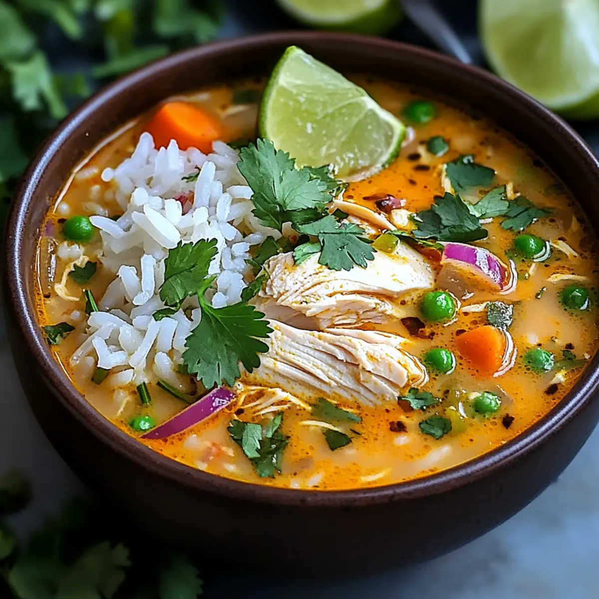 Hearty Peruvian Chicken Soup: A Warm Hug in a Bowl