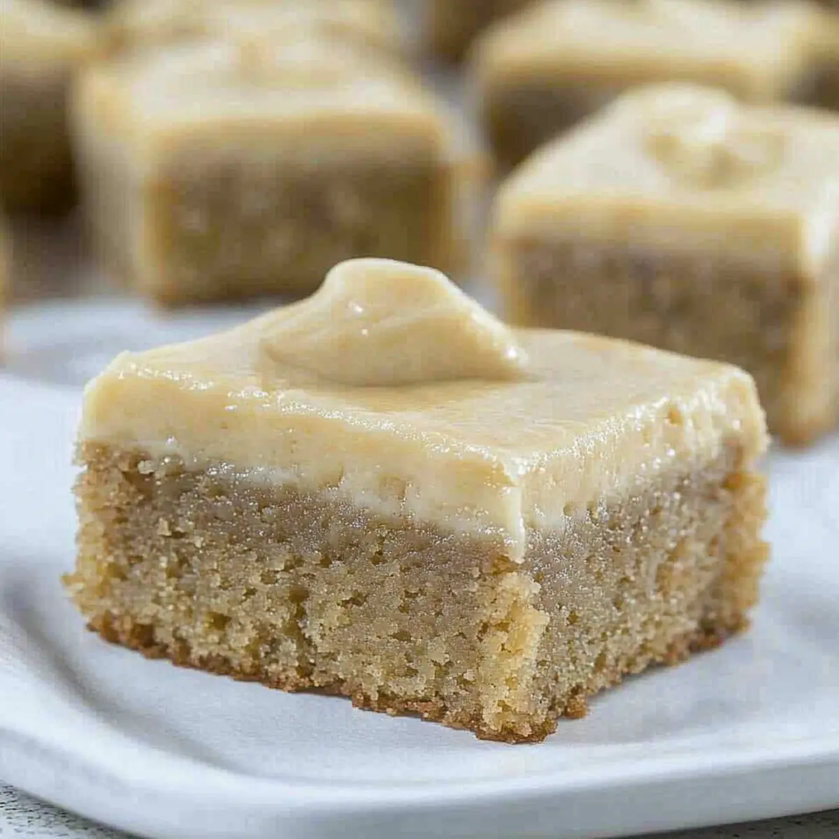 Moist Banana Bread Blondies to Brighten Your Day