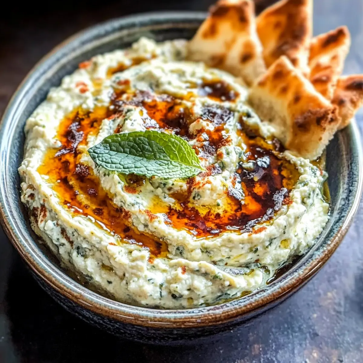 Whipped Paneer Dip with Spicy Honey: A Creamy Delight!
