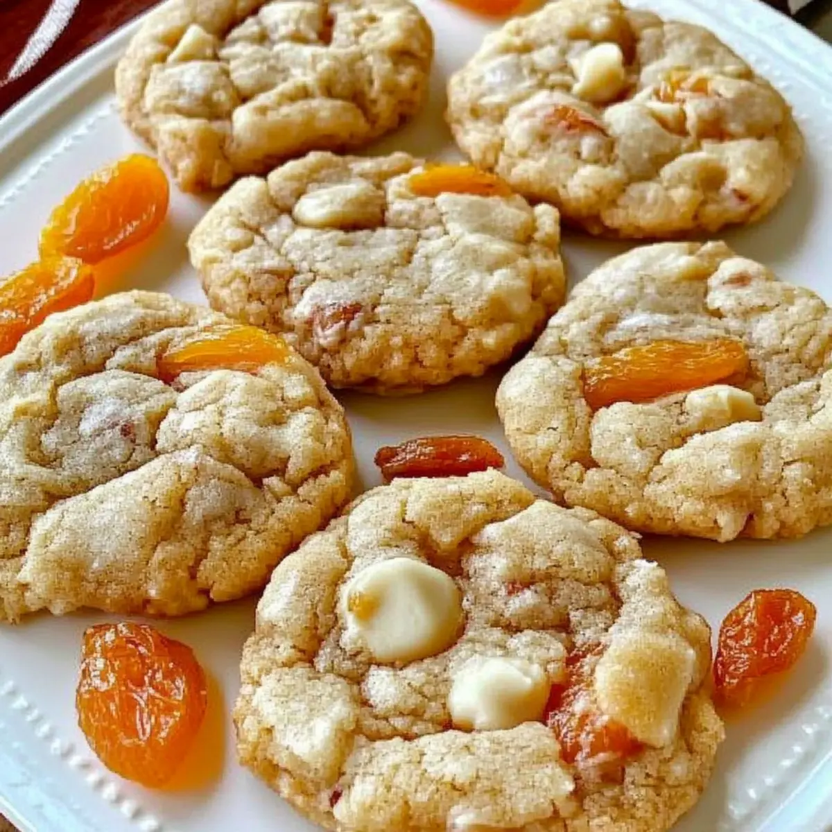 Savory Apricot White Chocolate Cookies for Sweet Moments