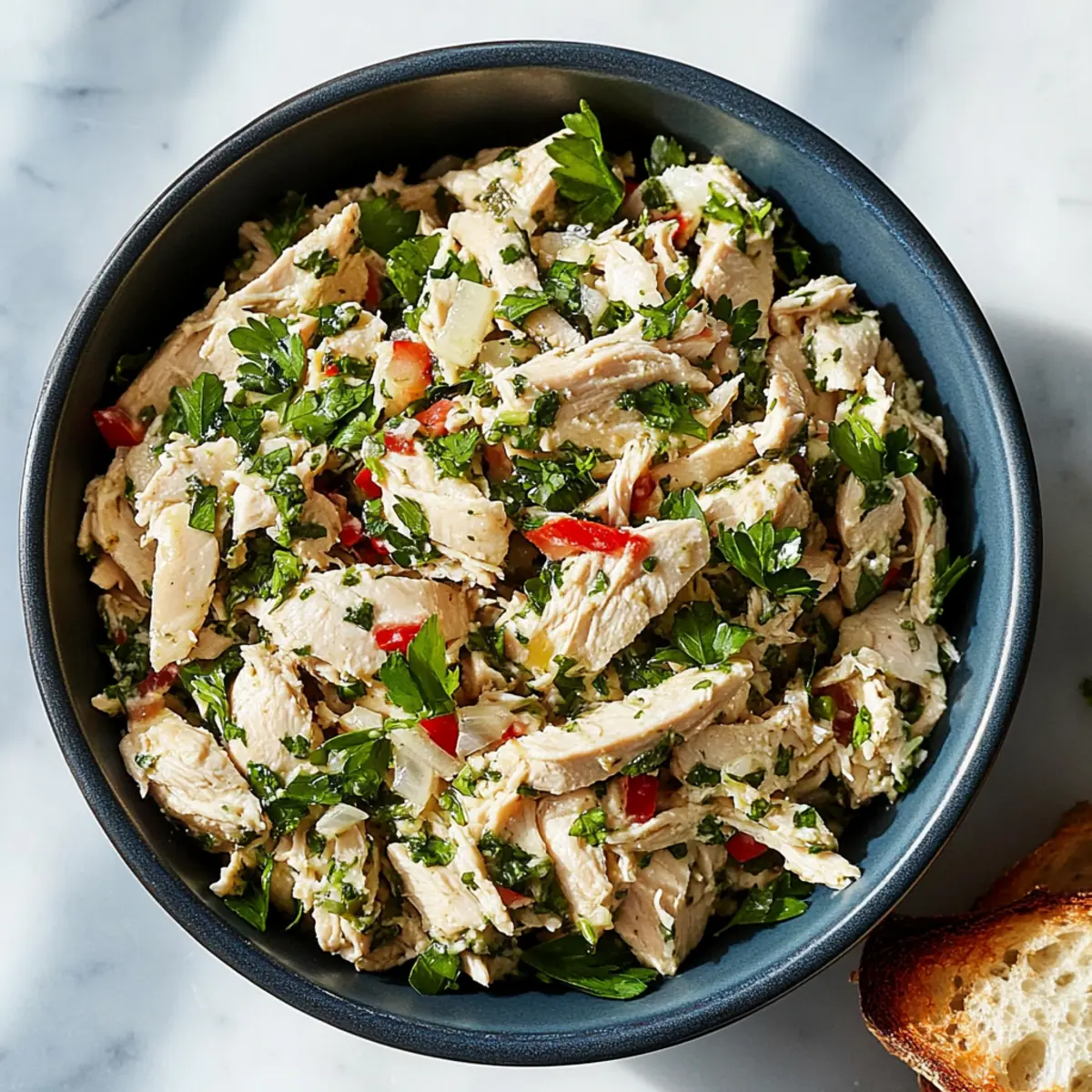 Zesty Chimichurri Chicken Salad in Just 20 Minutes