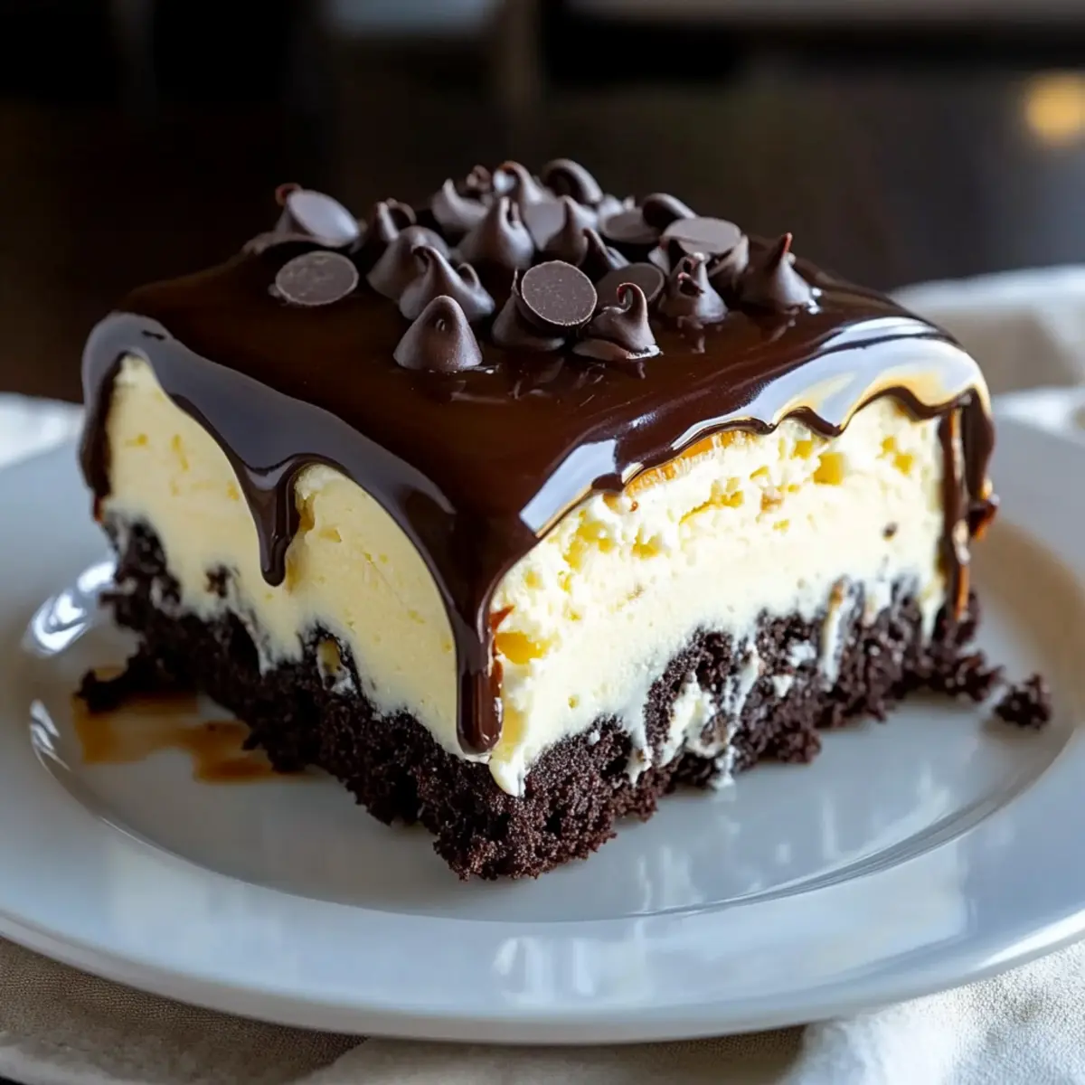 Irresistible Boston Cream Poke Cake You’ll Want to Share