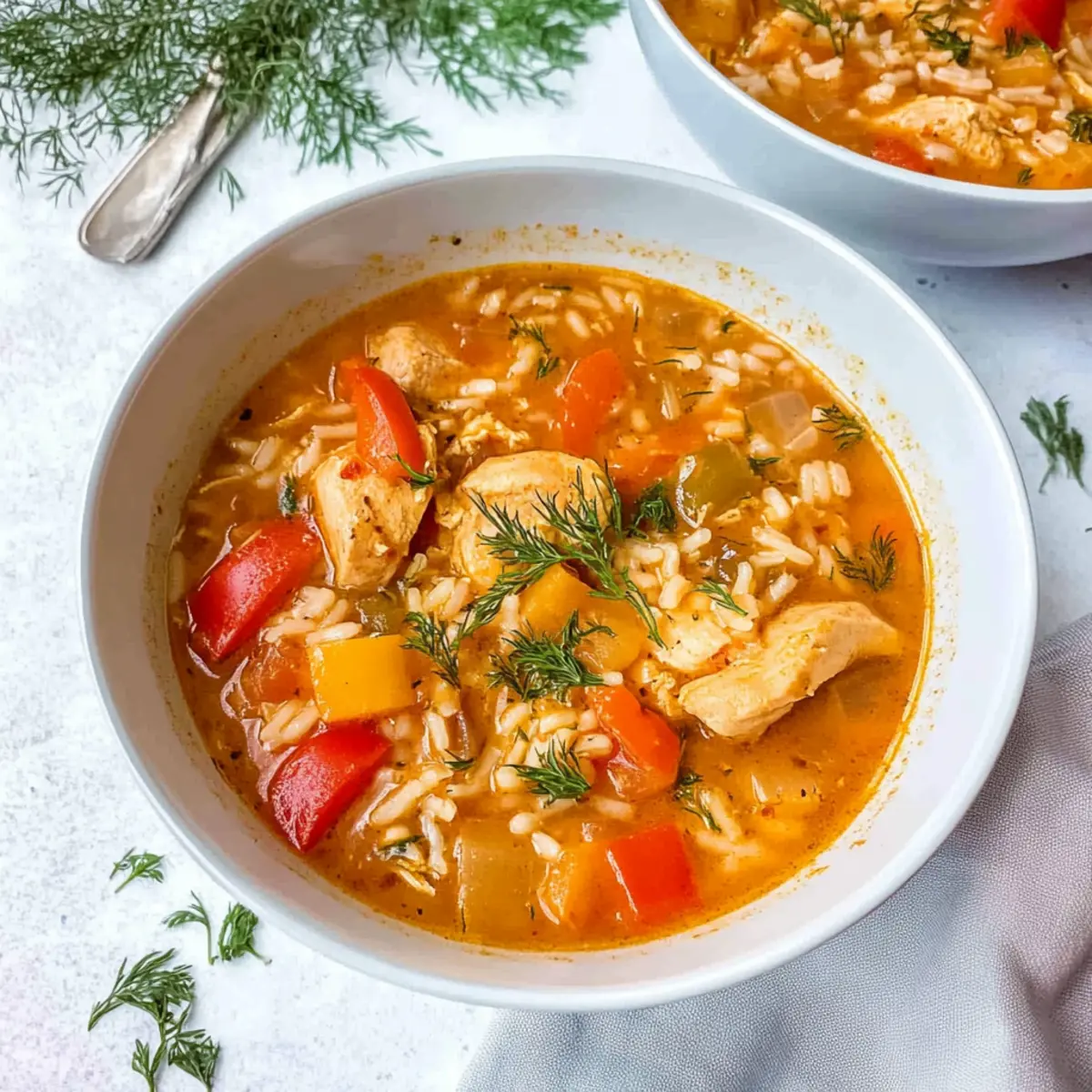 Delicious Paprika Chicken Soup for Cozy Nights In