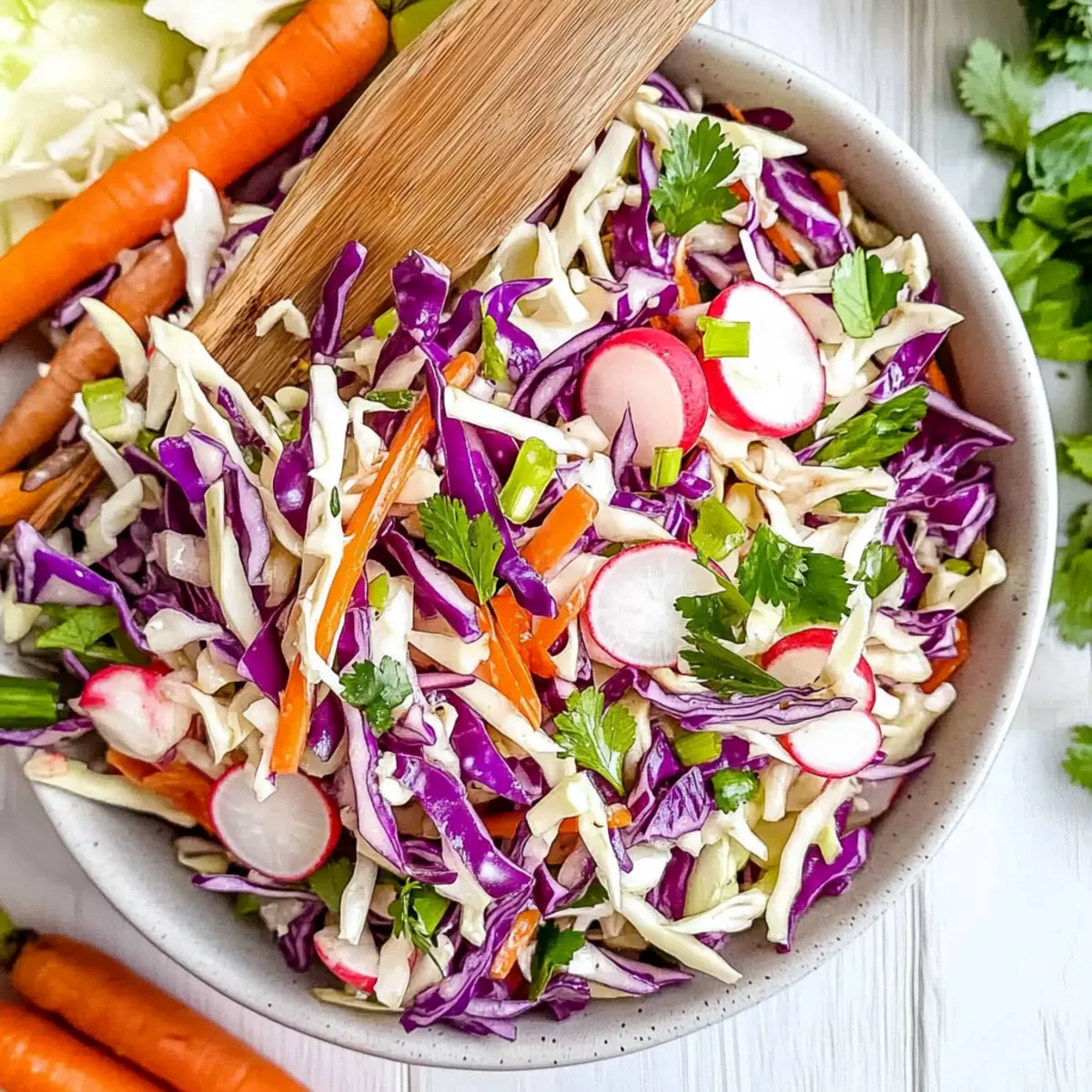 Bright and Crunchy Radish Slaw for Summer BBQ Bliss