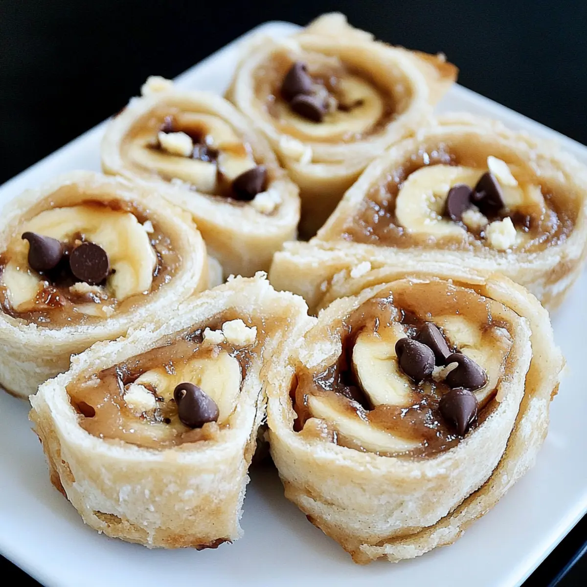 Chocolate Chip Peanut Butter Banana Roll Ups: Quick & Delicious