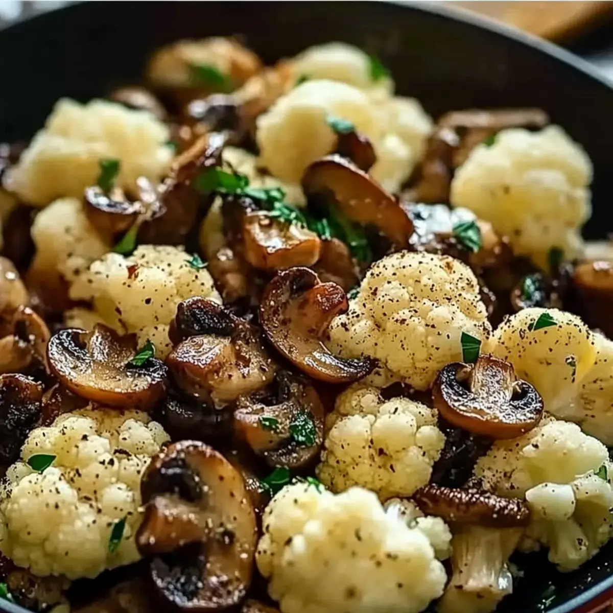 Savory Cauliflower Mushroom Skillet for Quick Weeknight Dinners