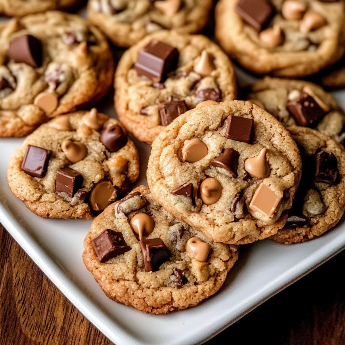 Chewy Reese’s Peanut Butter Chip Cookies Just Like Mom Used to Make