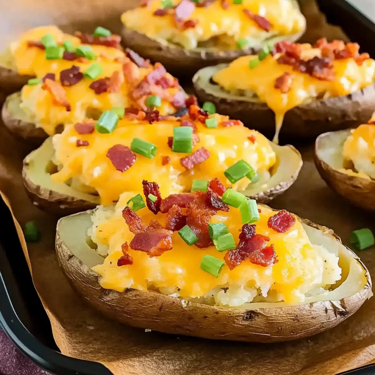 Twice Baked Potatoes: Creamy, Cheesy Comfort in Every Bite