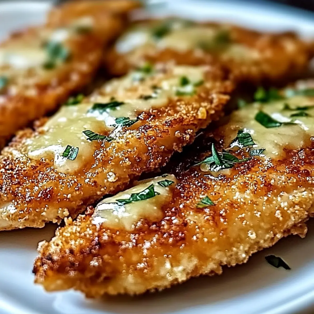 Crispy Lemon Garlic Parmesan Chicken Tenders You’ll Love