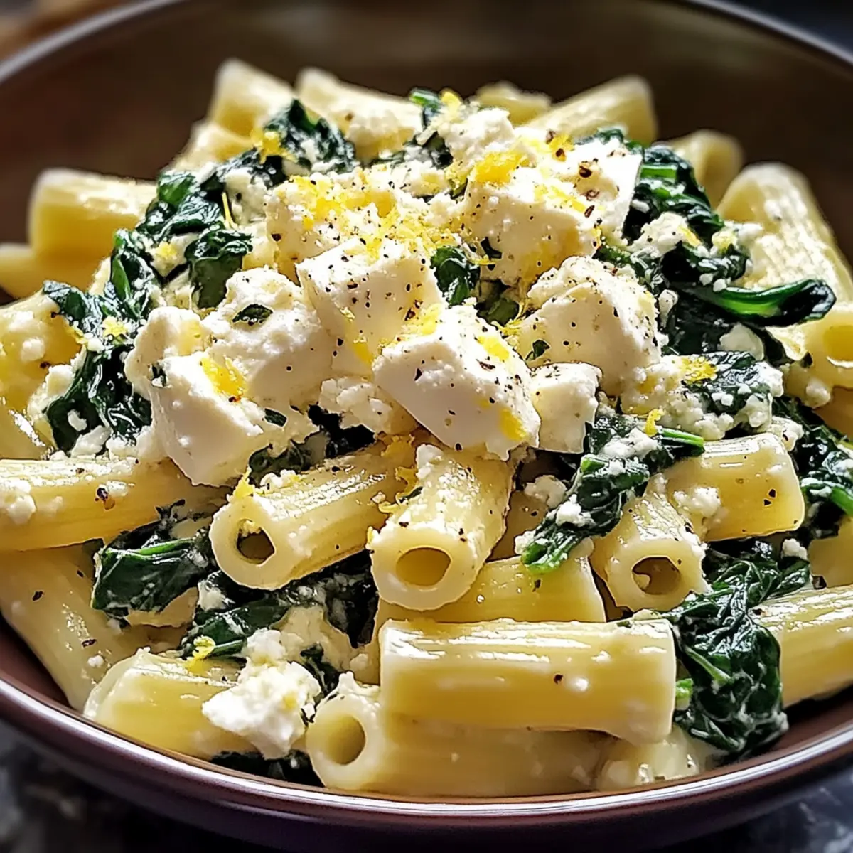 Spinach and Feta Pasta: A Creamy 30-Minute Delight