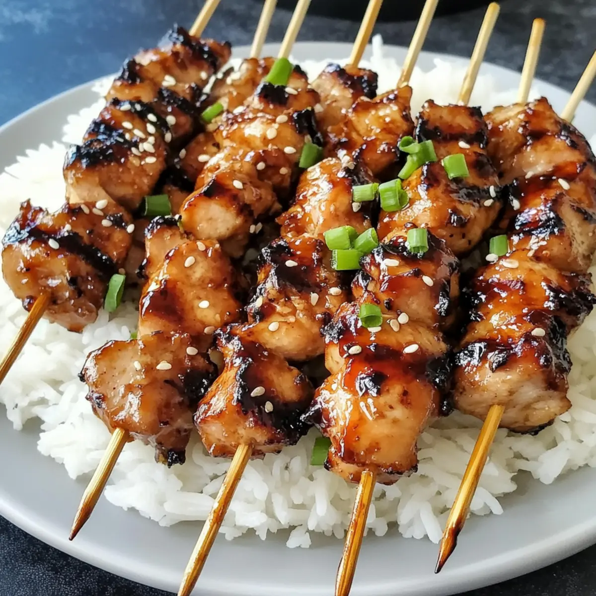 Juicy Teriyaki Chicken Skewers: Grill to Flavorful Perfection