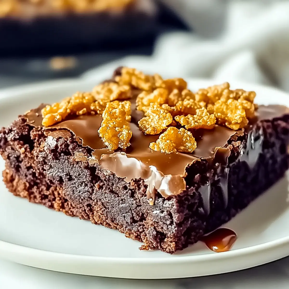 Caramel Cornflake Brownies: A Sweet Crunch You Can't Resist