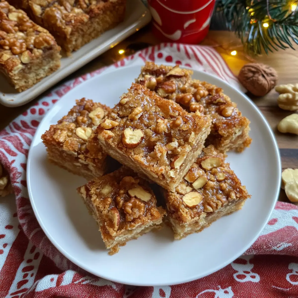 Irresistible Maple Walnut Bars for Your Cozy Baking Day