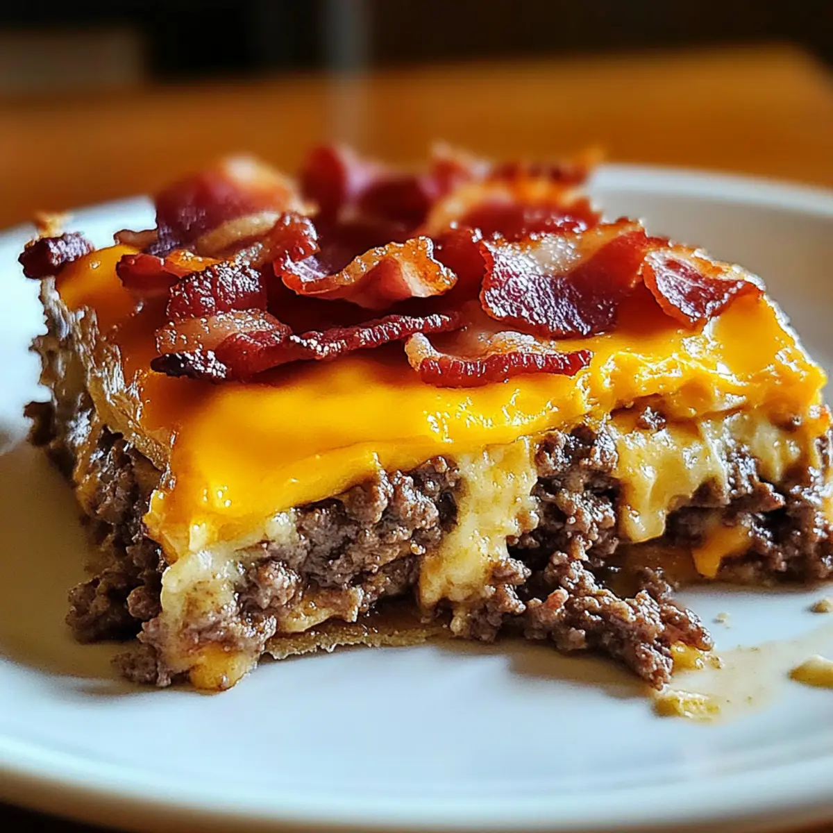 Savory Bacon Cheeseburger Pie for Ultimate Comfort Food Bliss