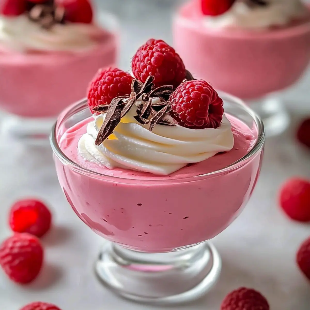 Light and Fruity Raspberry Mousse for Effortless Indulgence