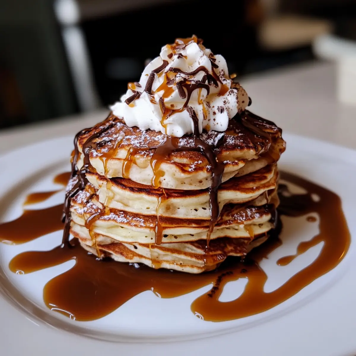 Fluffy Frappuccino Pancakes for Your Dreamy Breakfast Indulgence