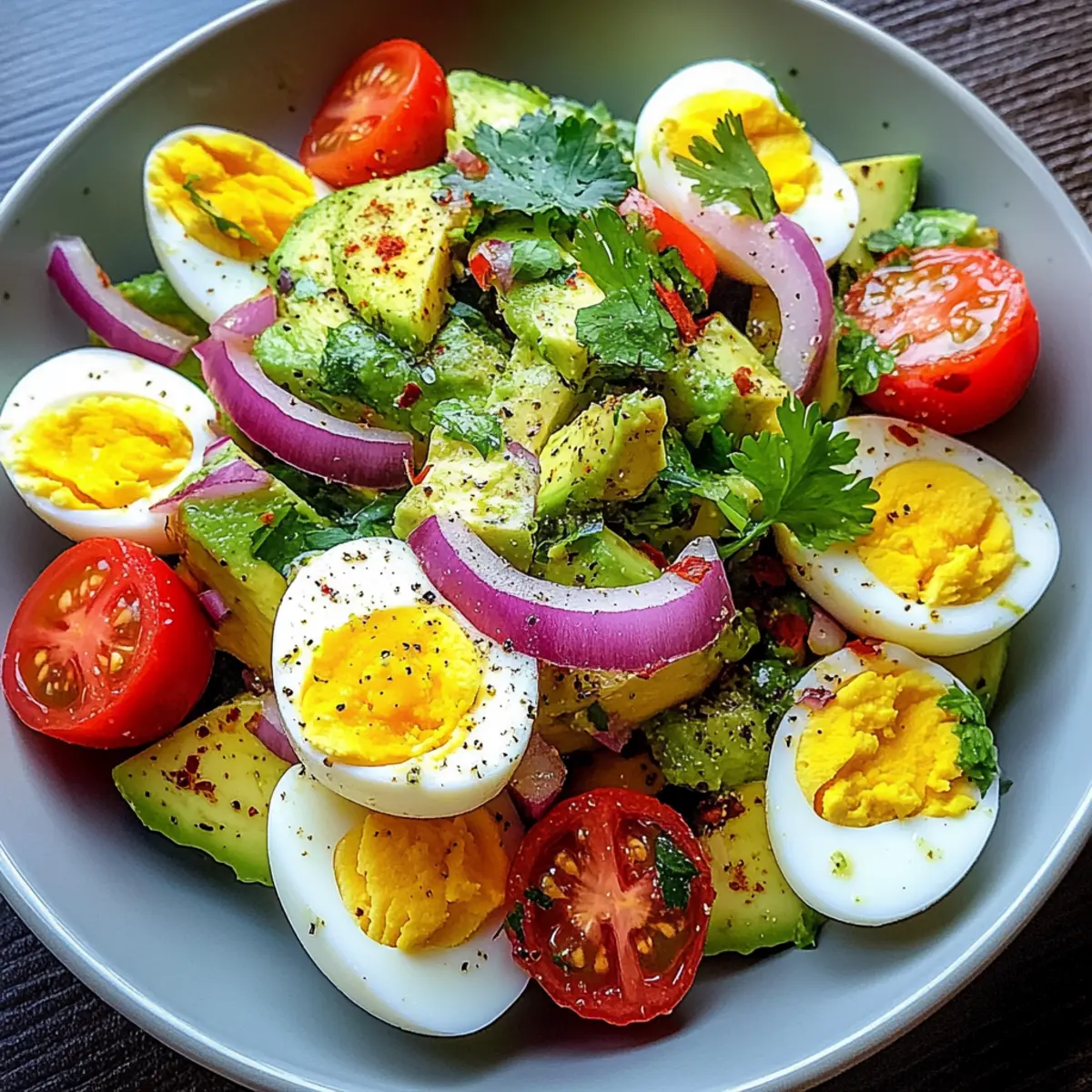 Egg Avocado Salad: Creamy, Protein-Packed Goodness Awaits