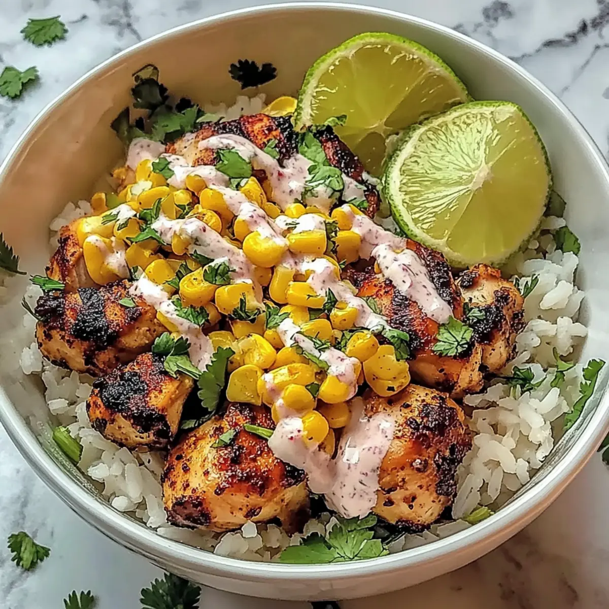 Tasty Street Corn Chicken Bowl: Quick Flavor for Busy Nights