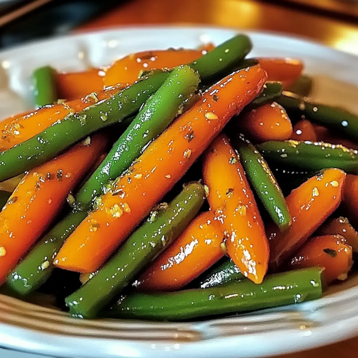 Honey Glazed Carrots & Green Beans for Effortless Elegance