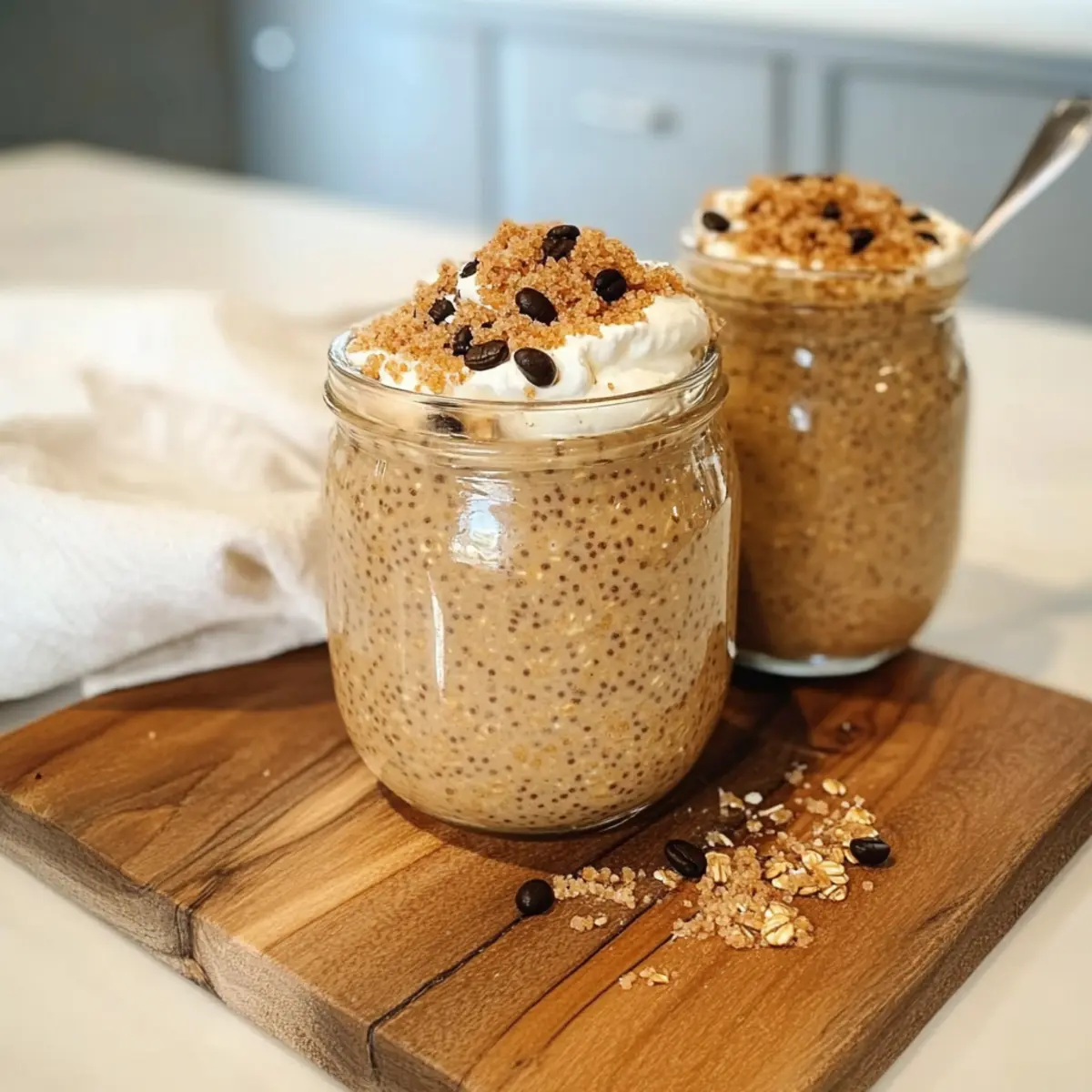Brown Sugar Shaken Espresso Overnight Oats for a Boosted Morning