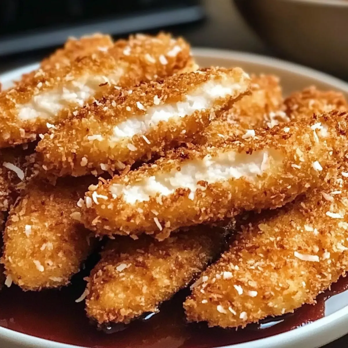 Crispy Coconut Chicken Tenders That Make Dinners Delightful
