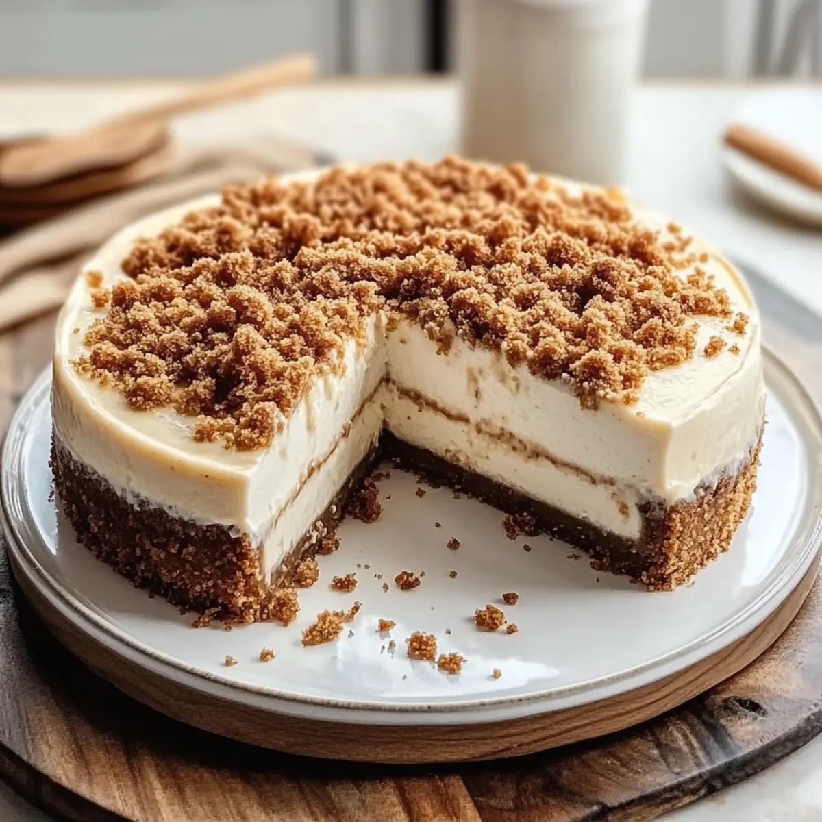 Delicious Coffee Cake Cheesecake That’s Gluten-Free Too