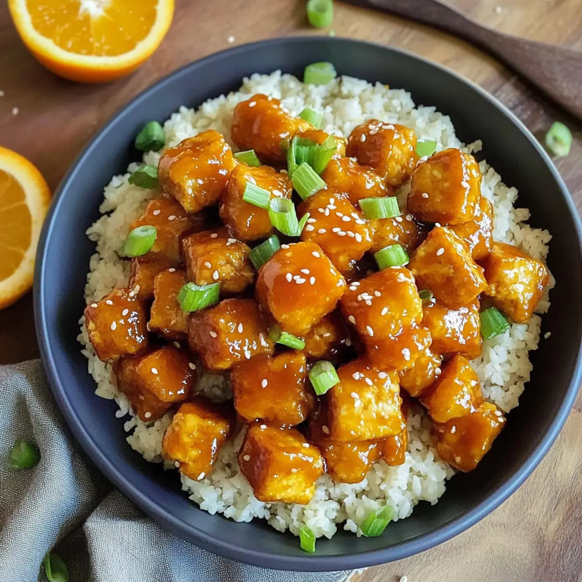 Irresistible Vegan Orange Chicken (Tofu) for Cozy Nights