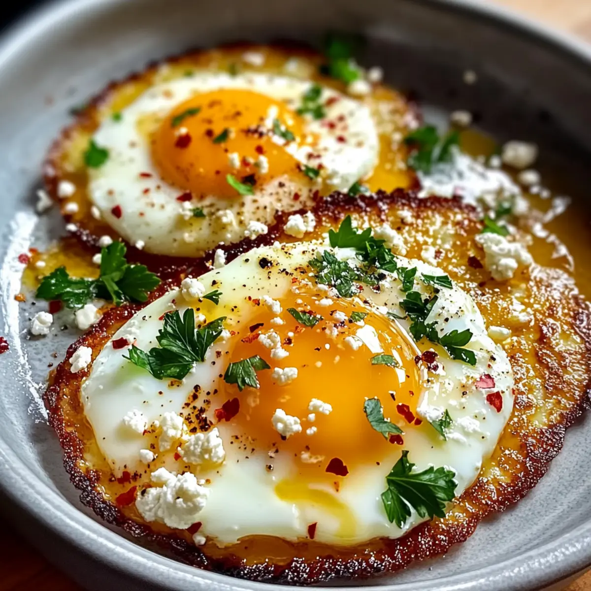 Crispy Feta Fried Eggs: Your New Favorite Breakfast Treat