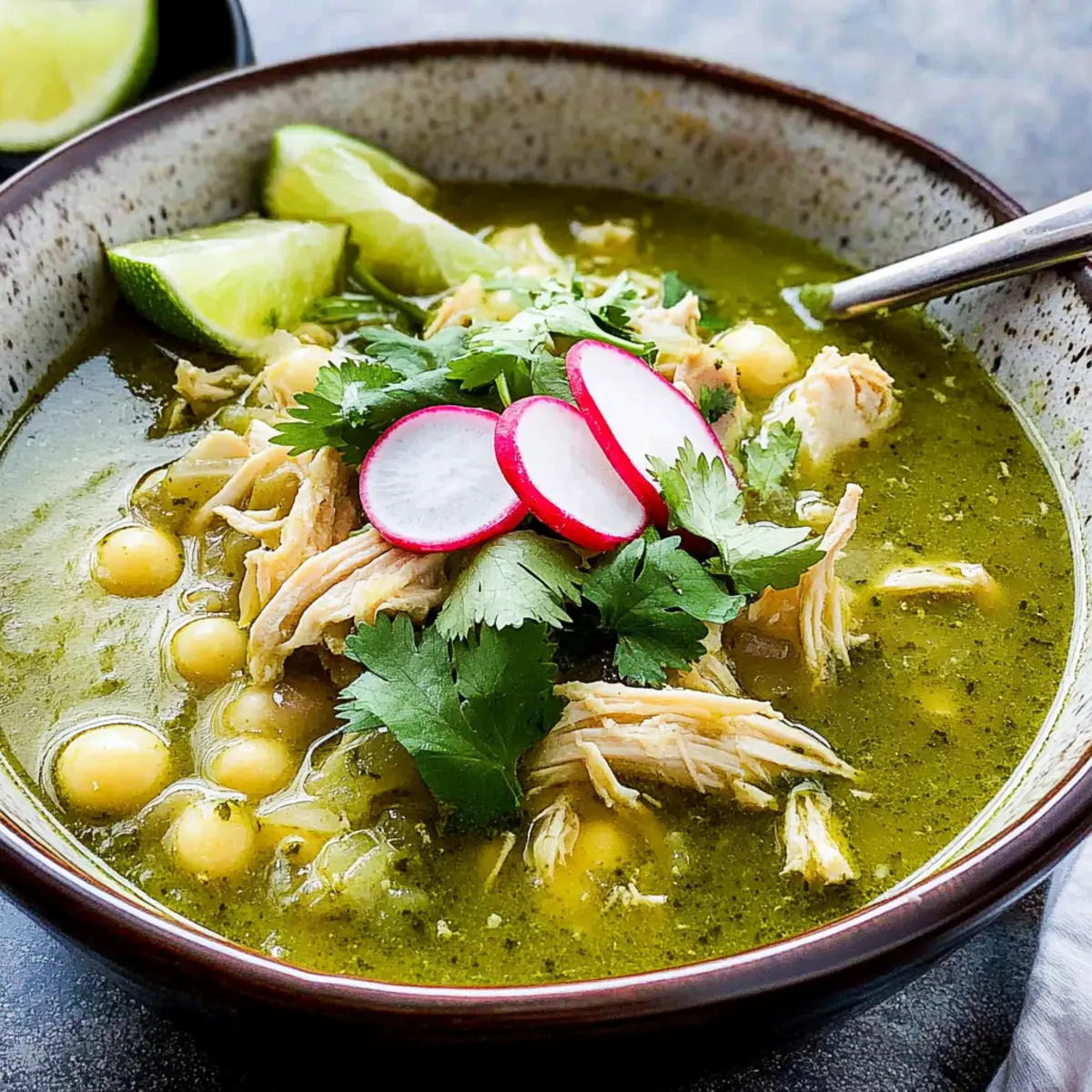 Savor the Comfort of Homemade Chicken Pozole Verde