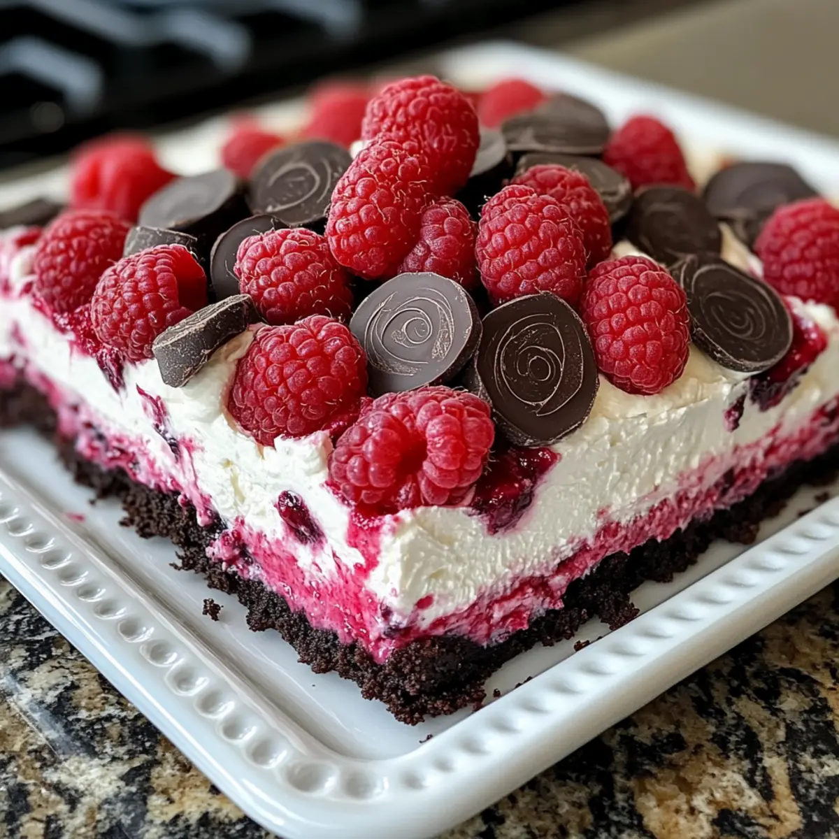 Irresistible Raspberry Chocolate Lasagna Dessert to Impress
