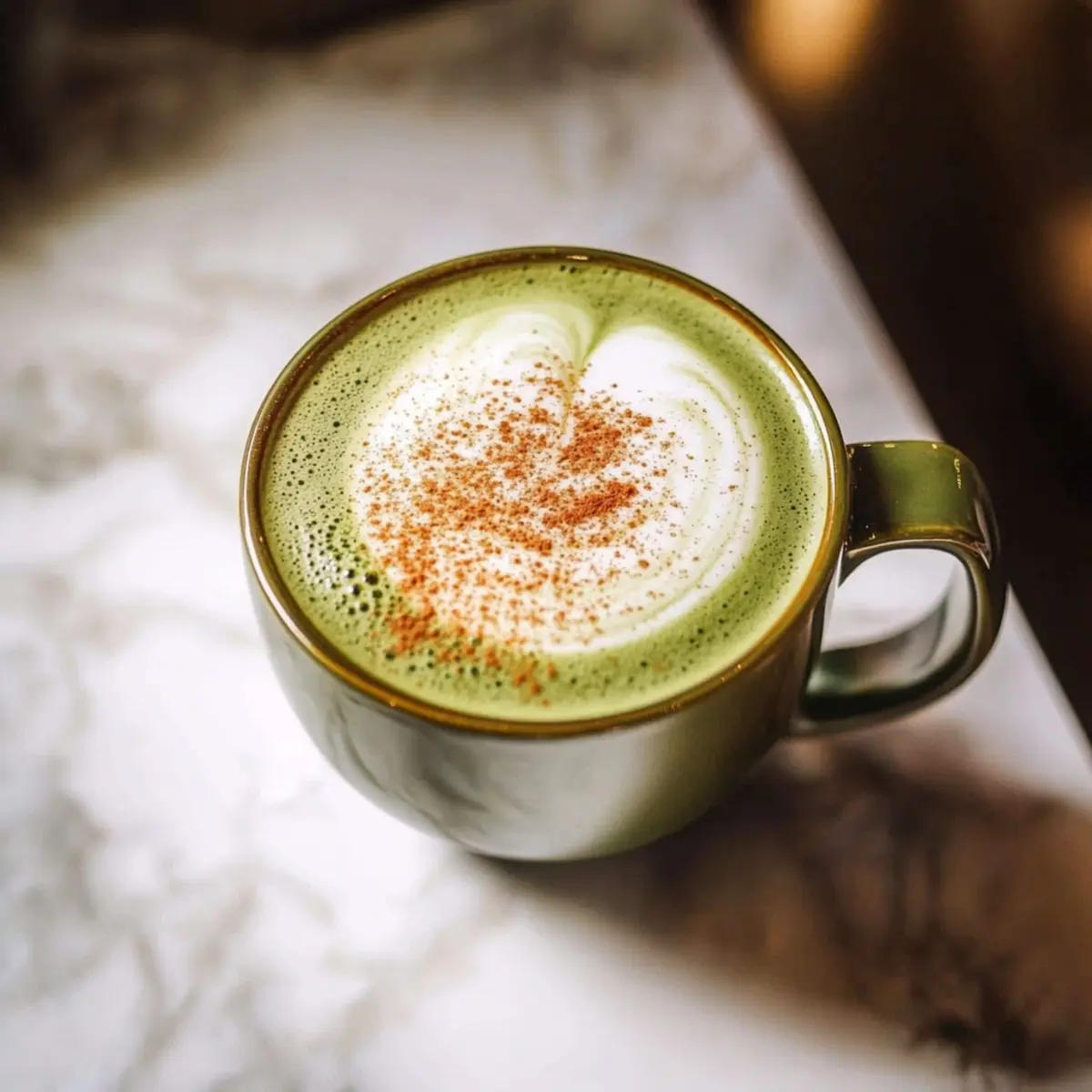 Cozy Cinnamon Matcha Latte for Instant Warmth and Comfort