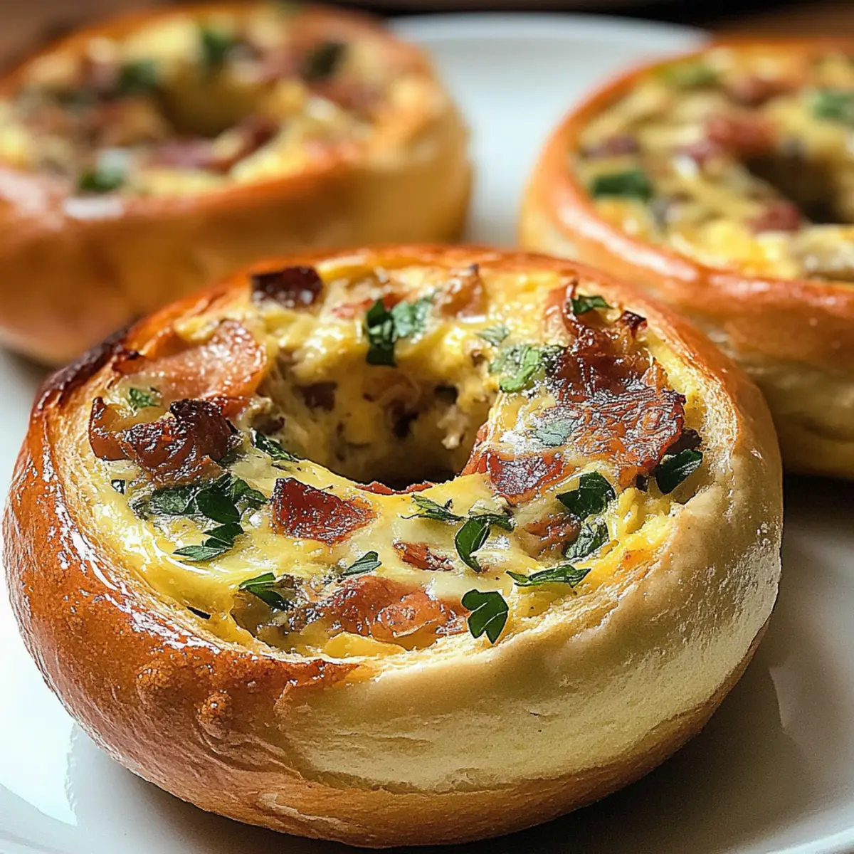 Quiche Stuffed Bagels: Your New Favorite Breakfast Delight