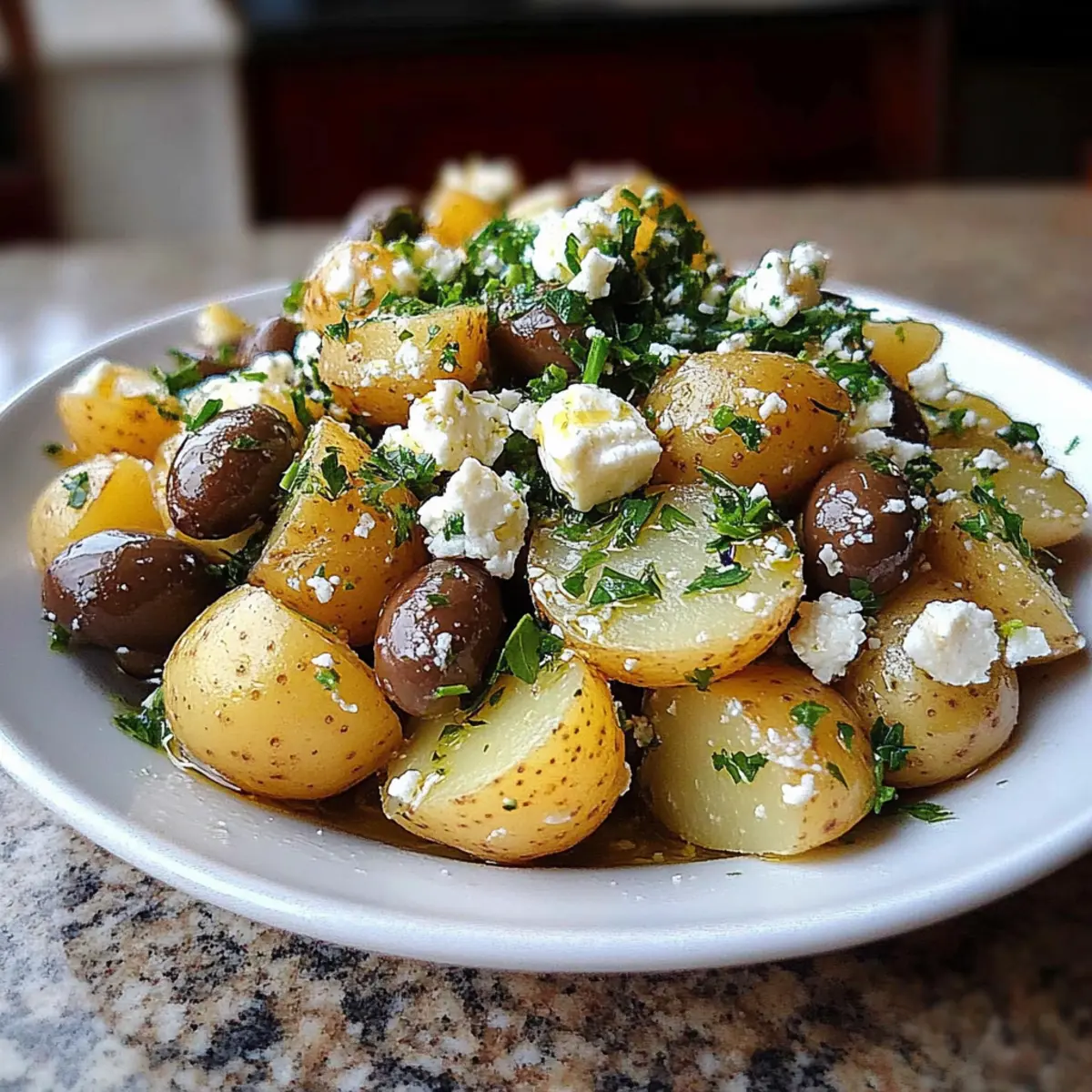 Mediterranean Potato Salad: Fresh and Flavorful Delight
