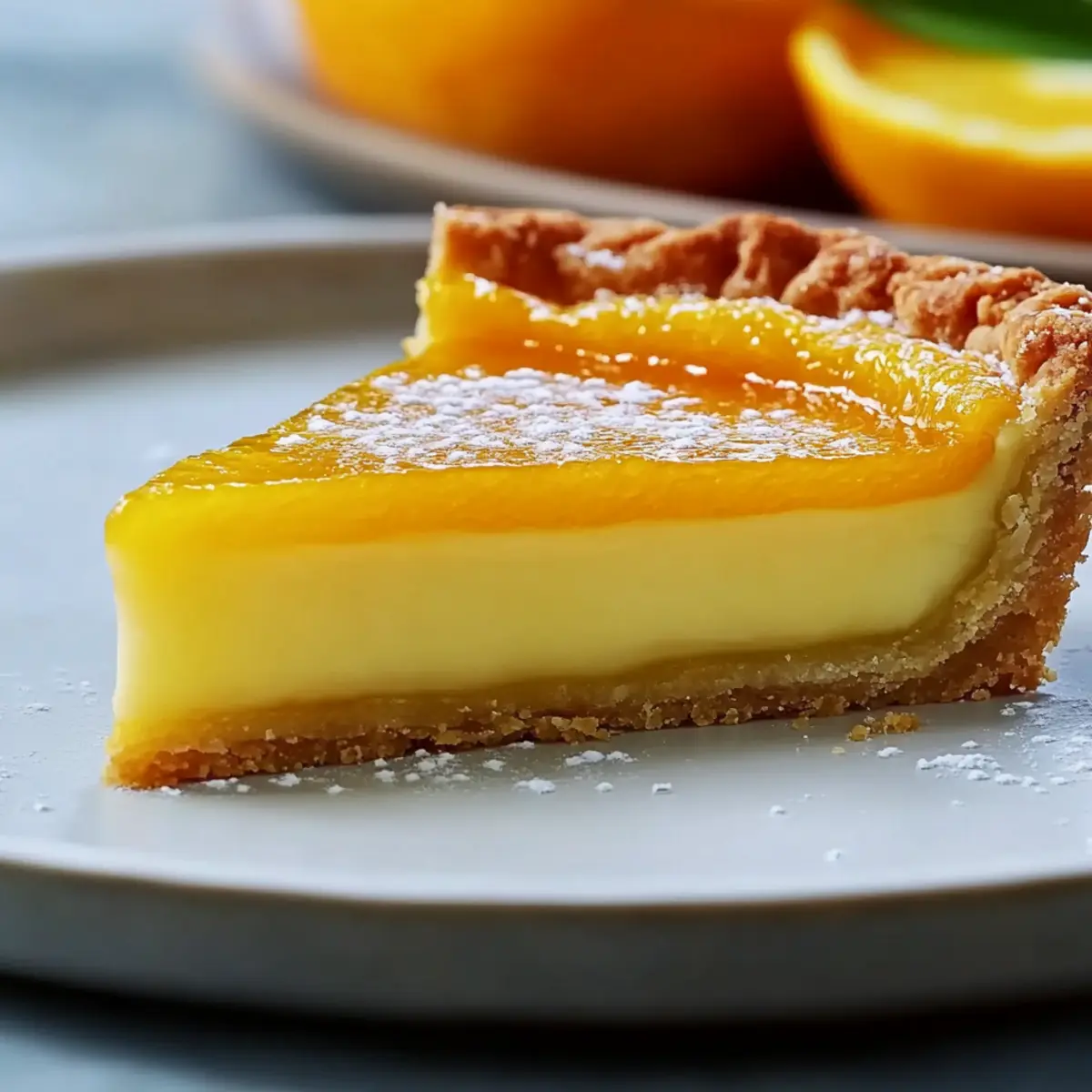 Classic Orange Tart: A Simple, Elegant Citrus Delight