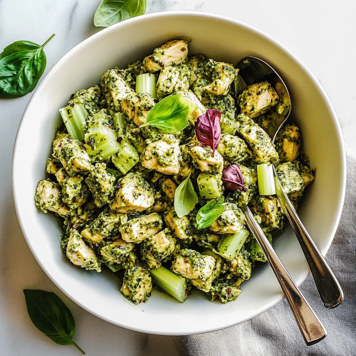 Pesto Chicken Salad: Your Must-Try Summer Meal Prep Gem