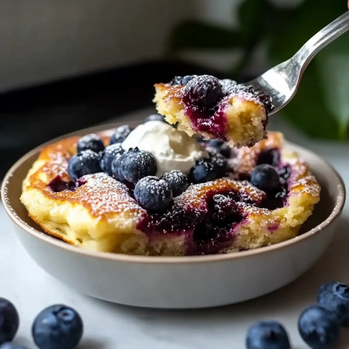 Fuel Your Day with a High Protein Pancake Bowl Delight