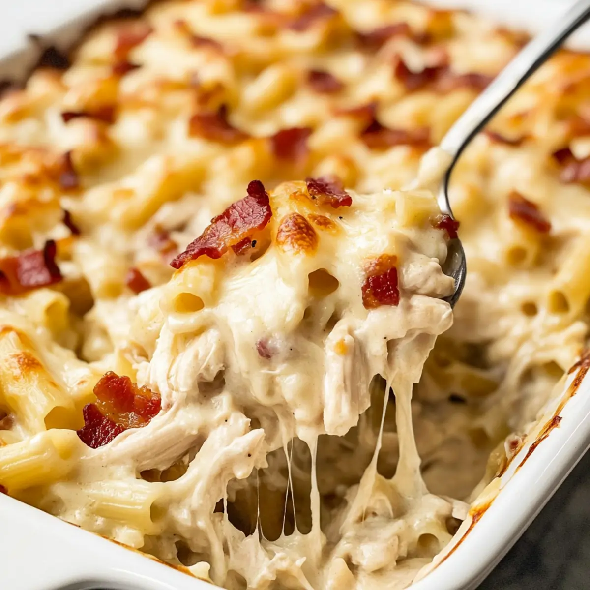 Creamy Chicken Bacon Ranch Casserole Your Family Will Love