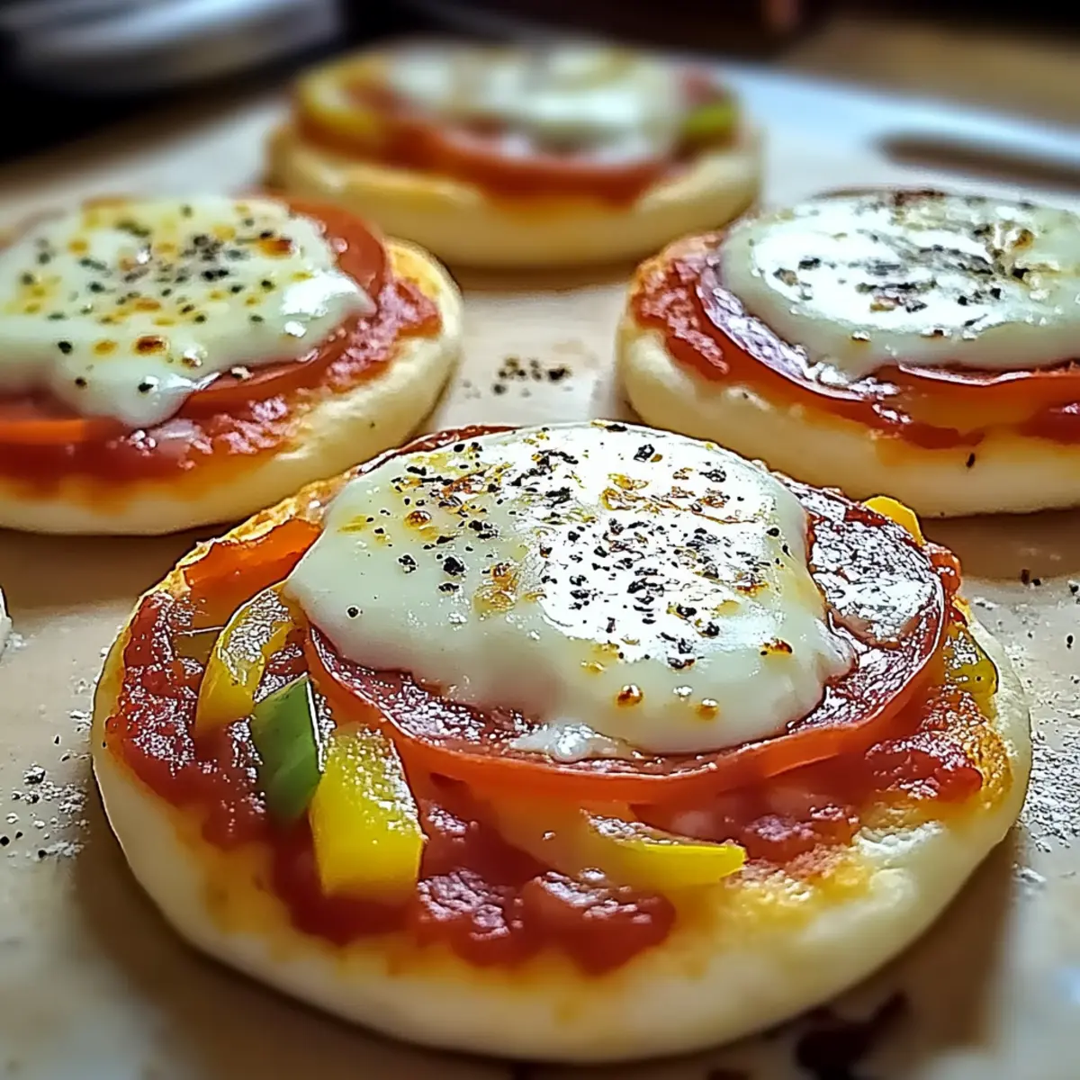 Delicious English Muffin Pizza: Quick & Customizable Fun