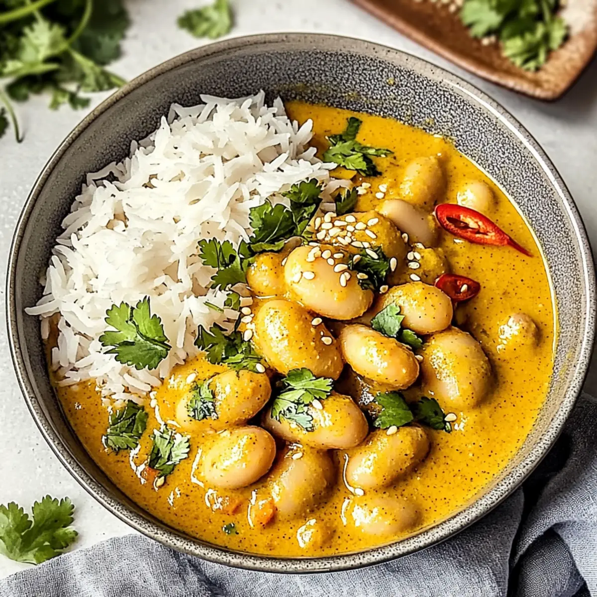 Creamy Butter Bean Curry for Cozy Nights In