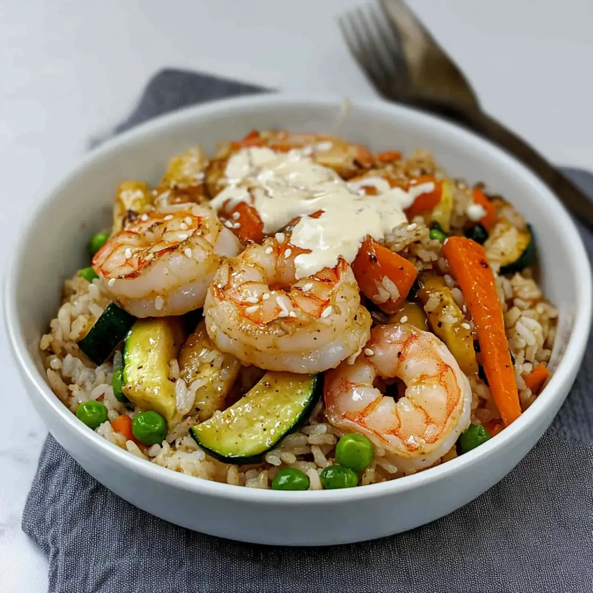 Delicious Hibachi Shrimp Rice Bowls in Under 30 Minutes