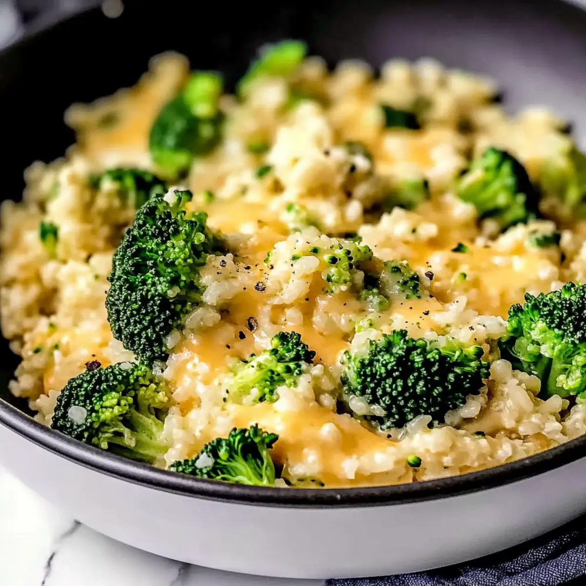 Creamy Cheesy Broccoli Cauliflower Rice Your New Favorite Side