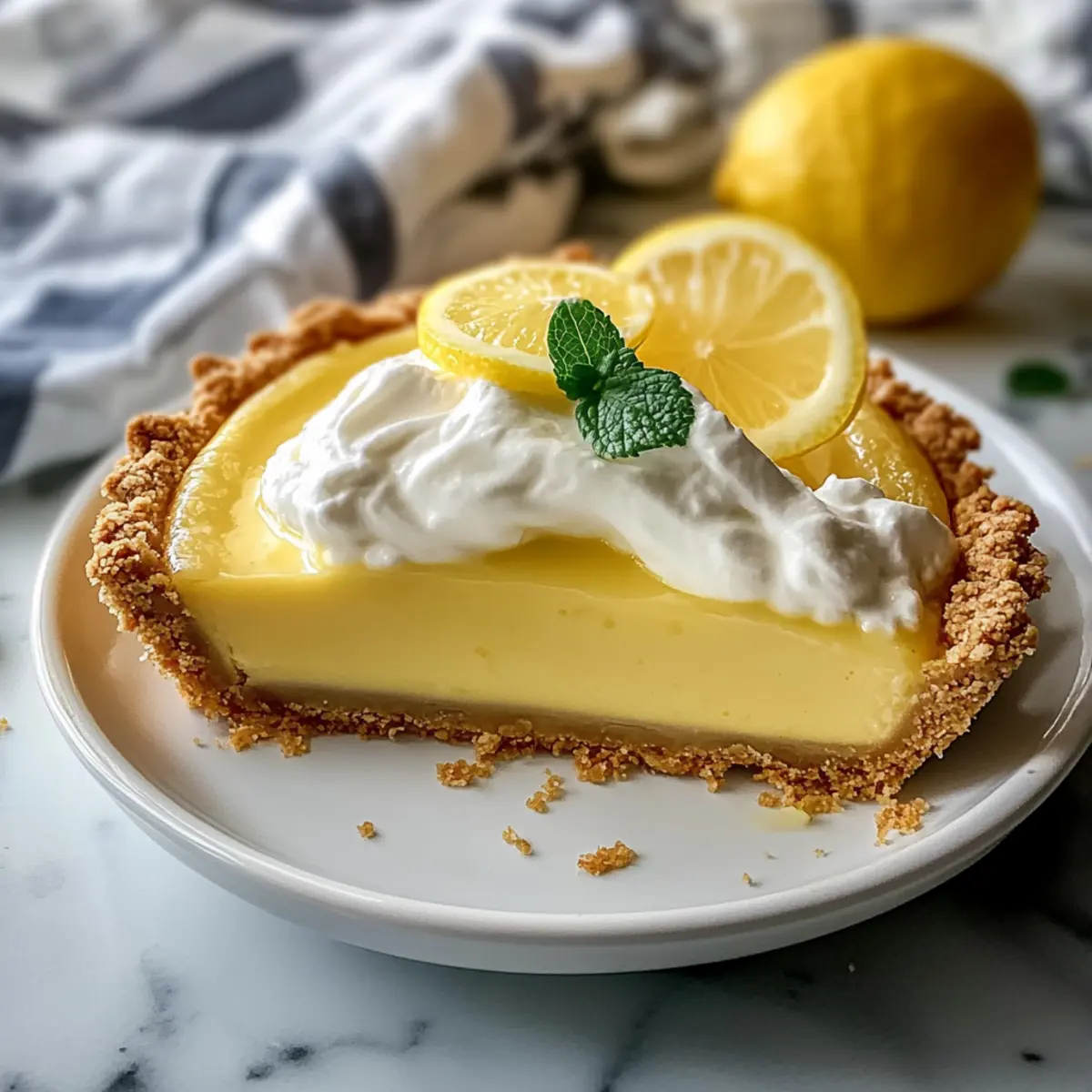 Savor the Sunshine with Joanna Gaines Lemon Pie Delight