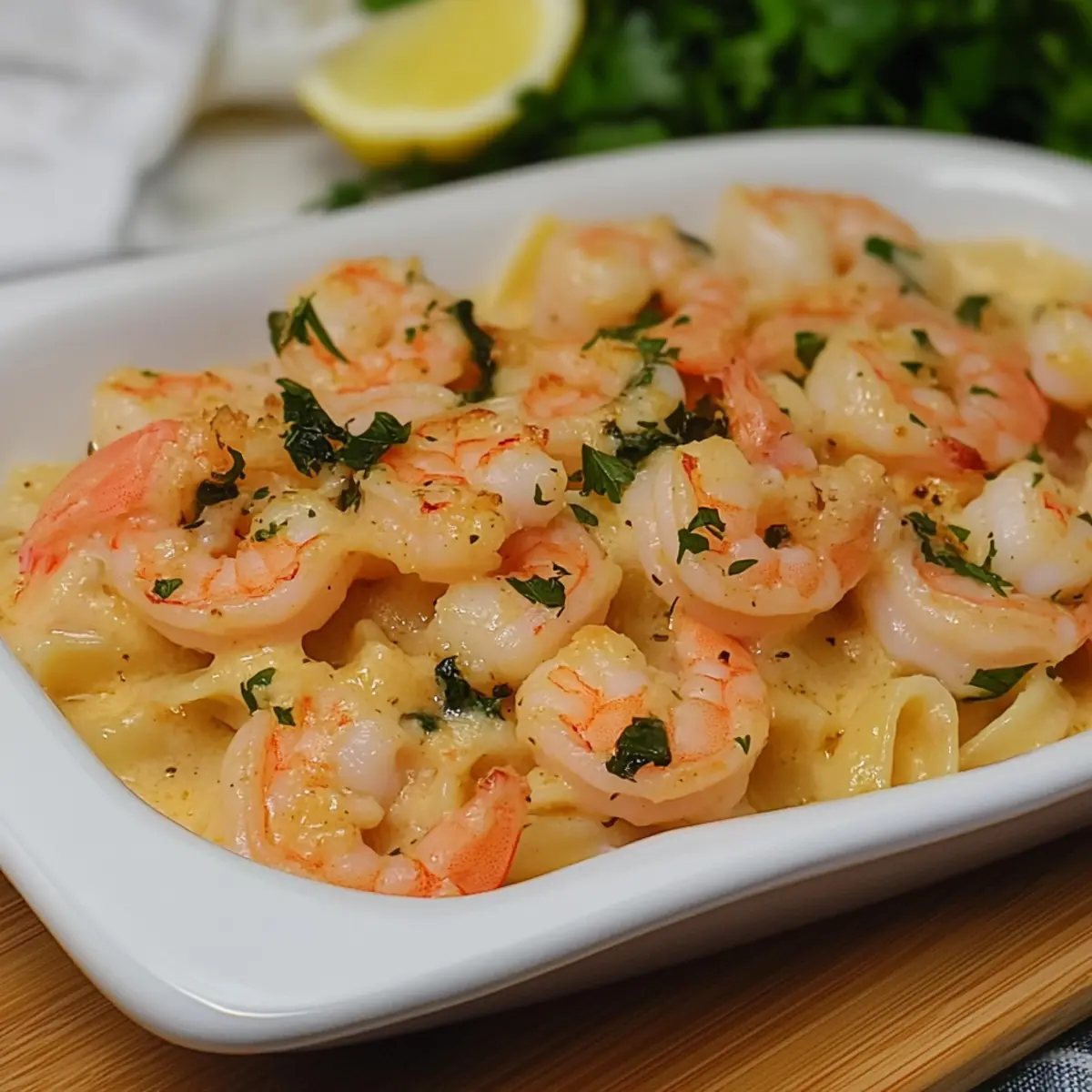 Delicious Shrimp Scampi Pasta Bake for Cozy Family Nights
