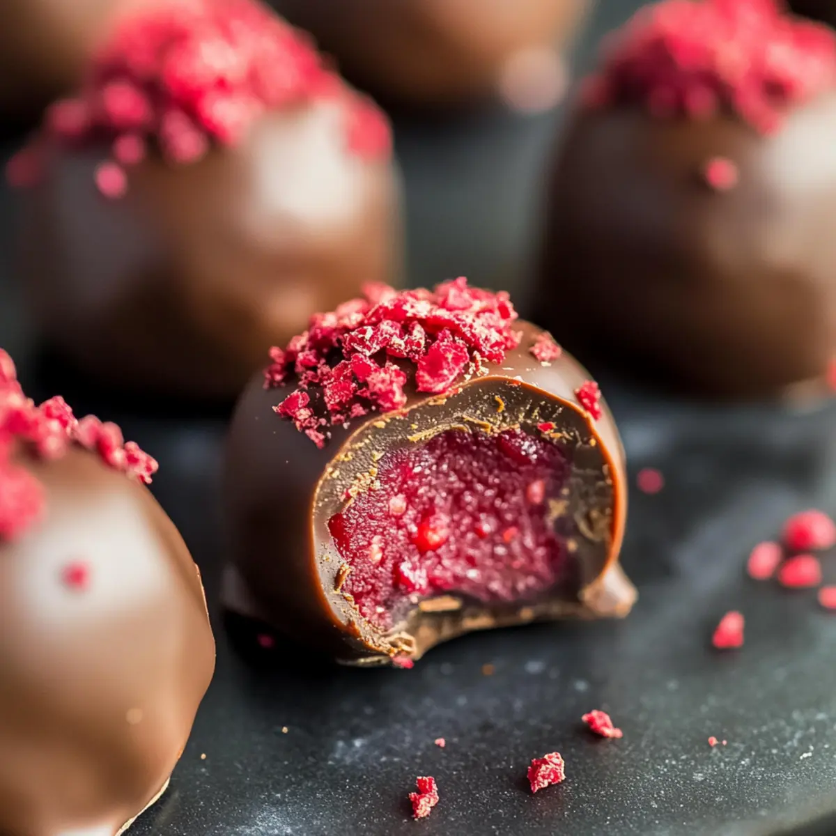 Decadent Chocolate Raspberry Truffles That Melt in Your Mouth